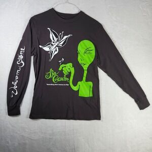 Volcom Snowboarding 30 Yr Anniversary LS Shirt Alien Graphic Medium 1994–2024